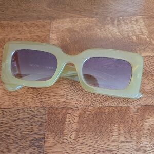 Green Square Sunglasses
